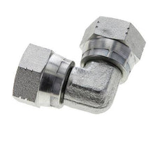 90deg JIC Angled Fitting UNF 7/8''-14 Steel 210bar (2950.5psi)