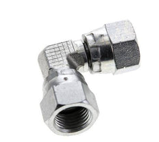 90deg JIC Angled Fitting UNF 1/2''-20 Steel 275bar (3863.75psi)