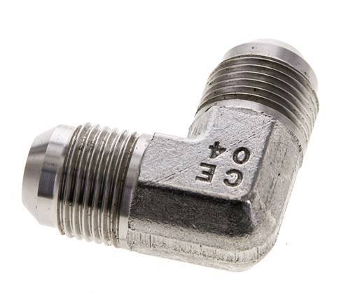 90deg JIC Angled Fitting UNF 7/8''-14 Male Stainless Steel 350bar (4917.5psi)