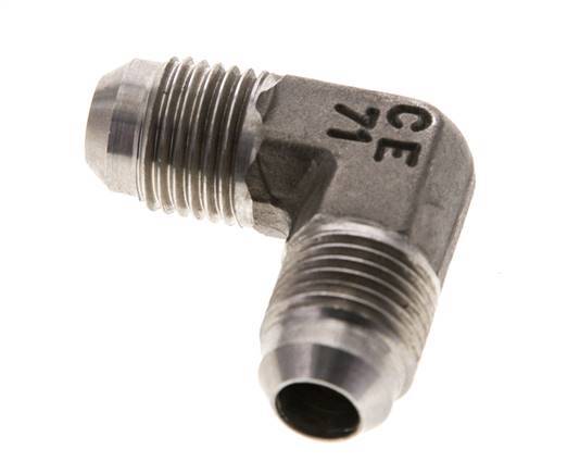 90deg JIC Angled Fitting UNF 9/16''-18 Male Stainless Steel 350bar (4917.5psi)