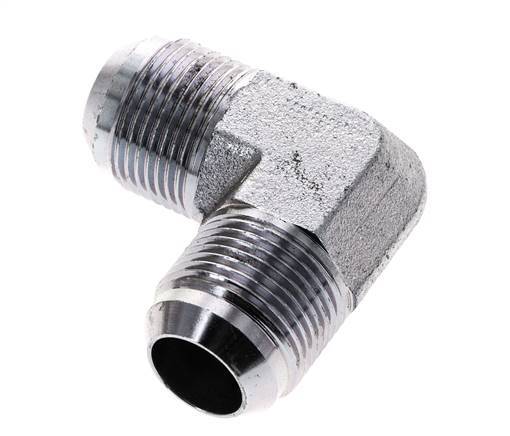 90deg JIC Angled Fitting UN 1-3/16''-12 Male Steel 170bar (2388.5psi)