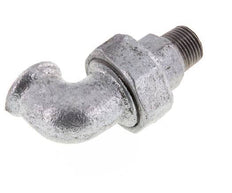 90deg Angled Connector 1/2'' Male R x Female Rp Cast Iron Conical Seal 25bar (351.25psi)