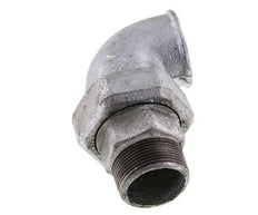 90deg Angled Connector 1 1/2'' Male R x Female Rp Cast Iron Conical Seal 25bar (351.25psi)