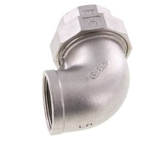 90deg Union Connector Rp1 1/2'' Female Stainless Steel Conical Seal 16bar (224.8psi)