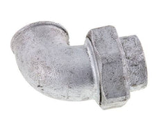 90deg Union Connector Rp1 1/4'' Female Cast Iron Conical Seal 25bar (351.25psi)