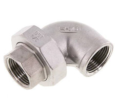 90deg Union Connector Rp3/4'' Female Stainless Steel Conical Seal 16bar (224.8psi)