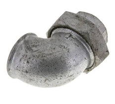90deg Angled Union Connector Rp2'' Female Cast Iron Flat Seal Centellen 25bar (351.25psi)