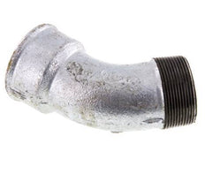 Elbow Fitting 45deg R2'' Male x Rp2'' Female Cast Iron 25bar (351.25psi)