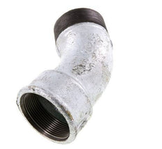 Elbow Fitting 45deg R2'' Male x Rp2'' Female Cast Iron 25bar (351.25psi)