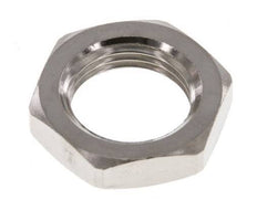 Lock Nut M12 Nickel-plated Brass [5 Pieces]