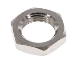 Lock Nut M12 Nickel-plated Brass [5 Pieces]