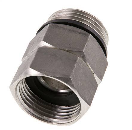 Rotary Joint G1'' Female x Male Hot Water Stainless Steel FKM 30bar (421.5psi)