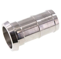 Sanitary (Dairy) Fitting 68mm Cone x 2 inch (50 mm) Hose Pillar Stainless Steel