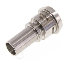 DIN 11851 Sanitary (Dairy) Fitting 36mm Cone x 3/4 inch (19 mm) Hose Pillar Stainless Steel Safety Collar