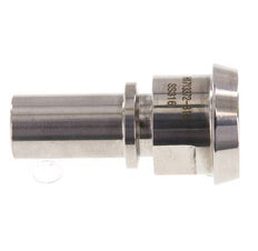 DIN 11851 Sanitary (Dairy) Fitting 36mm Cone x 3/4 inch (19 mm) Hose Pillar Stainless Steel Safety Collar