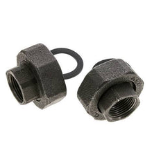 Pump Fitting Rp3/4'' x G 1 1/4 inch Cast Iron Flat Seal NBR 20bar (281.0psi)