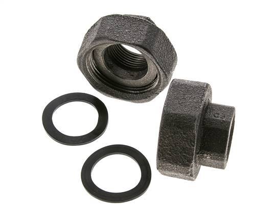 Pump Fitting Rp3/4'' x G 1 1/4 inch Cast Iron Flat Seal NBR 20bar (281.0psi)