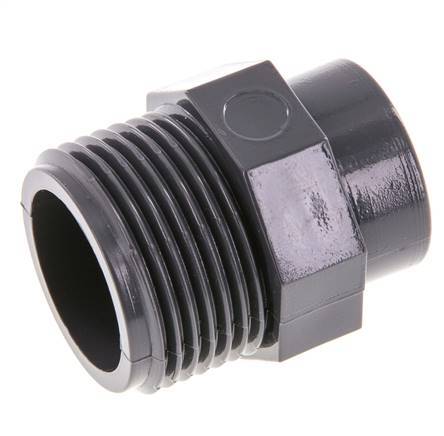 Reducing Ring Rp1/2'' Female x G1'' Male PVC-U 16bar (224.8psi) EN 1452-3 [5 Pieces]