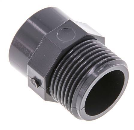 Reducing Ring Rp3/4'' Female x G1'' Male PVC-U 16bar (224.8psi) EN 1452-3 [5 Pieces]