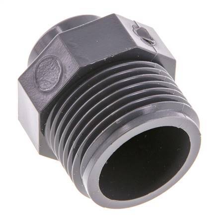 Reducing Ring Rp3/8'' Female x G1'' Male PVC-U 16bar (224.8psi) EN 1452-3 [5 Pieces]