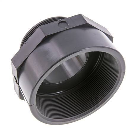 Reducing Adapter G3'' Male x Rp4'' Female PVC-U 16bar (224.8psi) EN 1452-3