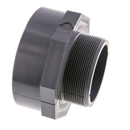 Reducing Adapter G3'' Male x Rp4'' Female PVC-U 16bar (224.8psi) EN 1452-3