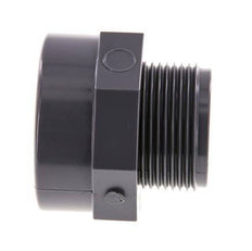 Reducing Adapter G1 1/4'' Male x Rp1 1/2'' Female PVC-U 16bar (224.8psi) EN 1452-3 [2 Pieces]