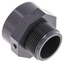 Reducing Adapter G1 1/4'' Male x Rp1 1/2'' Female PVC-U 16bar (224.8psi) EN 1452-3 [2 Pieces]