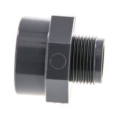 Reducing Adapter G3/4'' Male x Rp1'' Female PVC-U 16bar (224.8psi) EN 1452-3 [2 Pieces]