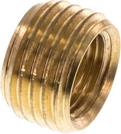 Reducing Ring G1/8'' Female x G1/4'' Male Brass 100bar (1405.0psi) [10 Pieces]