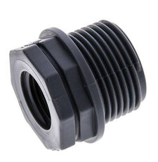 Reducing Ring G1/2'' Female x G1'' Male Polypropylene (pp) 10bar (140.5psi) FDA 36mm Hex [2 Pieces]