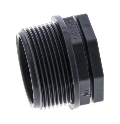 Reducing Ring G1 1/4'' Female x G1 1/2'' Male Polypropylene (pp) 10bar (140.5psi) FDA 50mm Hex