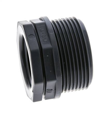 Reducing Ring G1'' Female x G1 1/2'' Male Polypropylene (pp) 10bar (140.5psi) FDA 50mm Hex