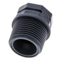 Reducing Ring G1/2'' Female x G3/4'' Male Polypropylene (pp) 10bar (140.5psi) FDA 27mm Hex [2 Pieces]