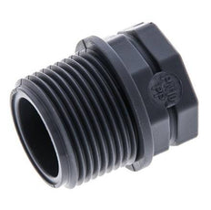 Reducing Ring G1/2'' Female x G3/4'' Male Polypropylene (pp) 10bar (140.5psi) FDA 27mm Hex [2 Pieces]