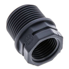 Reducing Ring G1/2'' Female x G3/4'' Male Polypropylene (pp) 10bar (140.5psi) FDA 27mm Hex [2 Pieces]