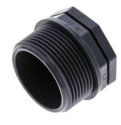 Reducing Ring G3/4'' Female x G1 1/2'' Male Polypropylene (pp) 10bar (140.5psi) FDA 50mm Hex