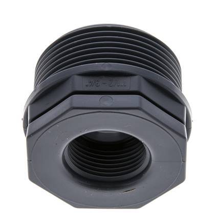 Reducing Ring G3/4'' Female x G1 1/2'' Male Polypropylene (pp) 10bar (140.5psi) FDA 50mm Hex