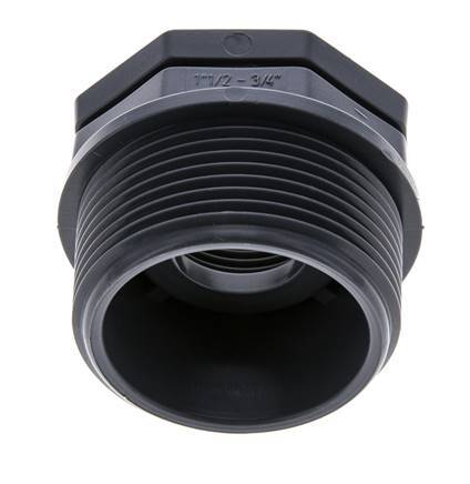 Reducing Ring G3/4'' Female x G1 1/2'' Male Polypropylene (pp) 10bar (140.5psi) FDA 50mm Hex