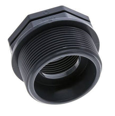 Reducing Ring G1 1/4'' Female x G2'' Male Polypropylene (pp) 10bar (140.5psi) FDA 65mm Hex