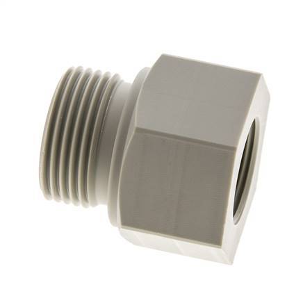 Reducing Ring G3/4'' Female x G1'' Male Polypropylene (pp) 10bar (140.5psi) FDA 43mm Hex