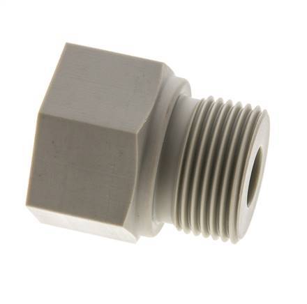 Reducing Ring G3/8'' Female x G3/4'' Male Polypropylene (pp) 10bar (140.5psi) FDA 32mm Hex