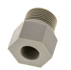 Reducing Ring G3/8'' Female x G3/4'' Male Polypropylene (pp) 10bar (140.5psi) FDA 32mm Hex