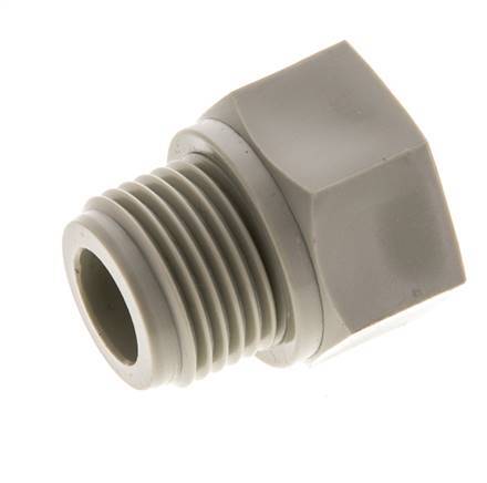 Reducing Ring G3/8'' Female x G1/2'' Male Polypropylene (pp) 10bar (140.5psi) FDA 27mm Hex