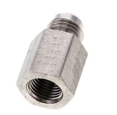 JIC Reducing Nipple G1/4'' Female x UNF 9/16''-18 Male Stainless Steel 275bar (3863.75psi)