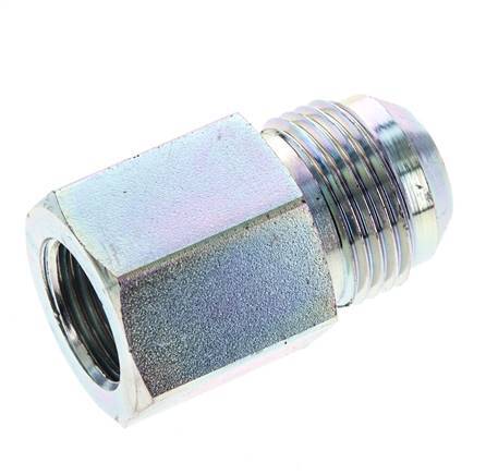 JIC Reducing Nipple G1/2'' Female x UN 1-1/16''-12 Male Steel 210bar (2950.5psi)