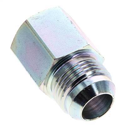 JIC Reducing Nipple G1/2'' Female x UN 1-1/16''-12 Male Steel 210bar (2950.5psi)