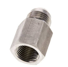 JIC Reducing Nipple G1/2'' Female x UNF 7/8''-14 Male Stainless Steel 210bar (2950.5psi)
