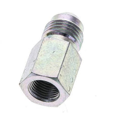 JIC Reducing Nipple G1/8'' Female x UNF 1/2''-20 Male Steel 275bar (3863.75psi)