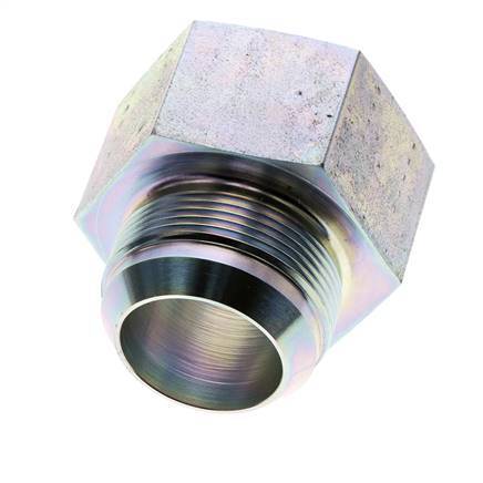 JIC Reducing Nipple G1 1/2'' Female x UN 1-7/8''-12 Male Steel 105bar (1475.25psi)